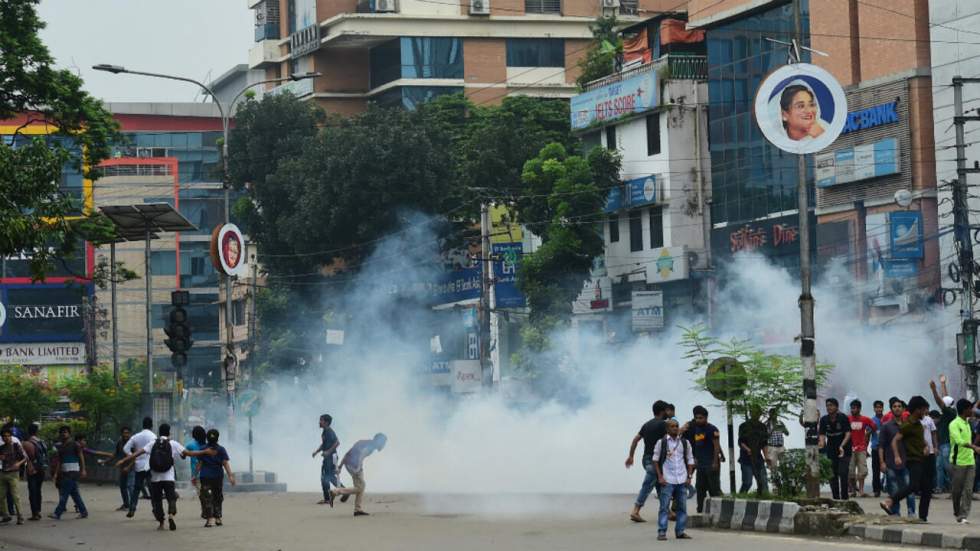 Bangladesh : mouvement de protestation sans précédent des étudiants