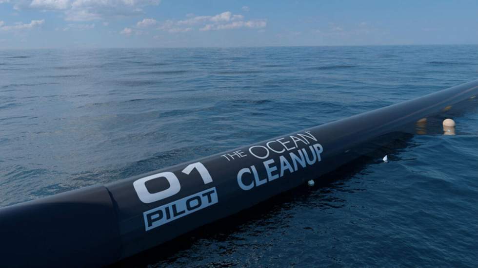 The Ocean Cleanup va lancer un premier barrage pour capturer les déchets du Pacifique nord