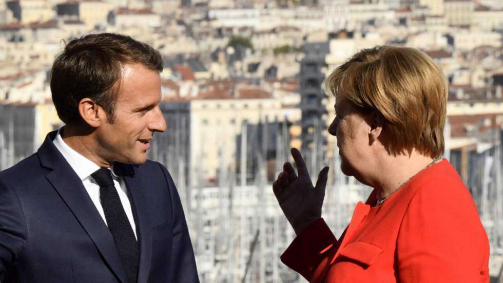 En pré-campagne pour les européennes, Macron reçoit Merkel à Marseille