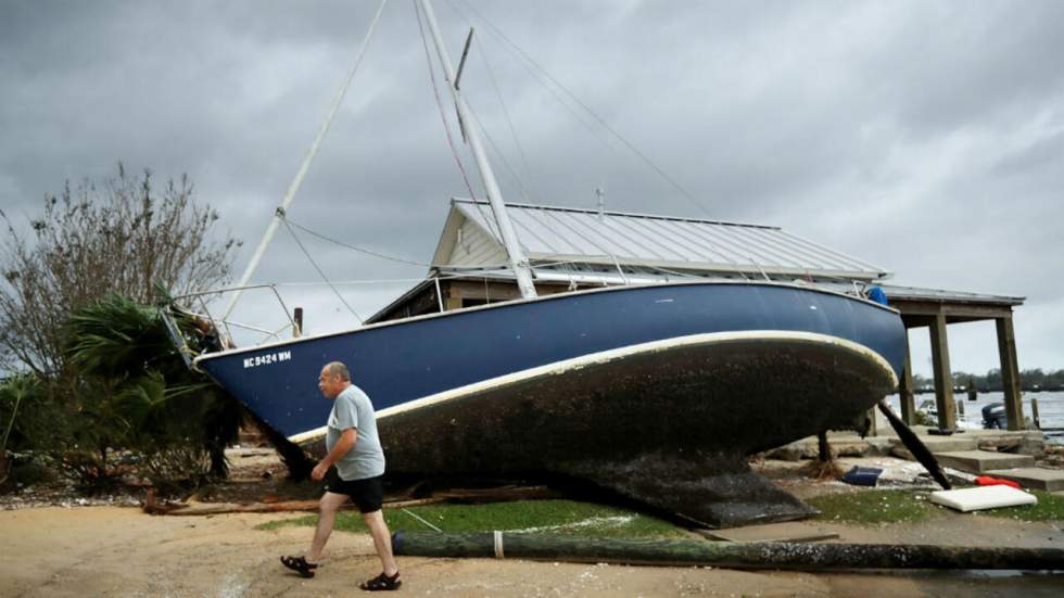 États-Unis : la tempête Florence fait au moins huit morts