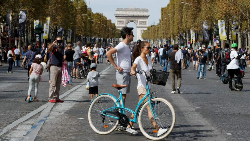 À Paris et Bruxelles, la Journée sans voiture ravit les citadins