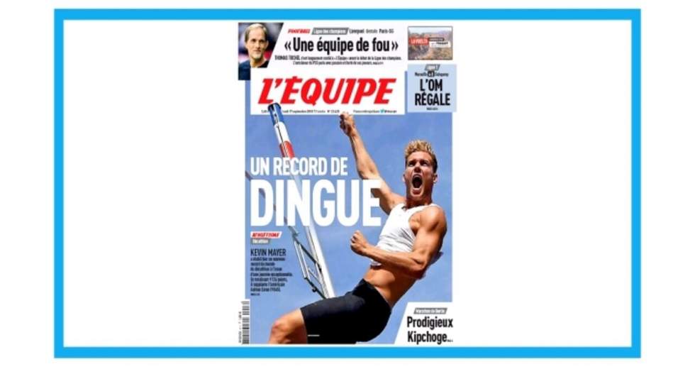 "Kevin Mayer, un record de dingue"