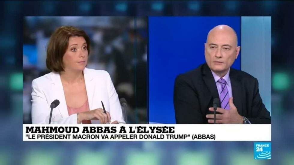 À Paris, Abbas demande à Macron de plaider sa cause auprès de Trump À Paris, Abbas demande à Macron de plaider sa cause auprès de Trump