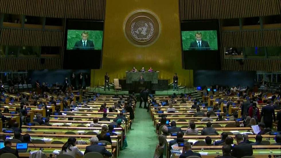 À l’ONU, le plaidoyer de Macron pour le multilatéralisme À l’ONU, le plaidoyer de Macron pour le multilatéralisme