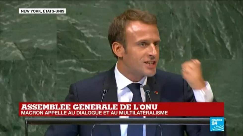 À l’ONU, le plaidoyer de Macron pour le multilatéralisme À l’ONU, le plaidoyer de Macron pour le multilatéralisme