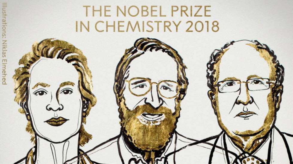 Le Nobel de chimie décerné à deux Américains et un Britannique pour leurs travaux sur les enzymes et les anticorps Le Nobel de chimie décerné à deux Américains et un Britannique pour leurs travaux sur les enzymes et les anticorps