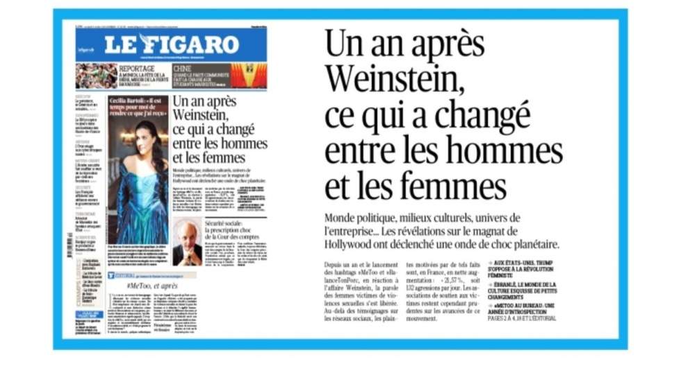 "Un an après Weinstein, ce qui a changé entre les hommes et les femmes"