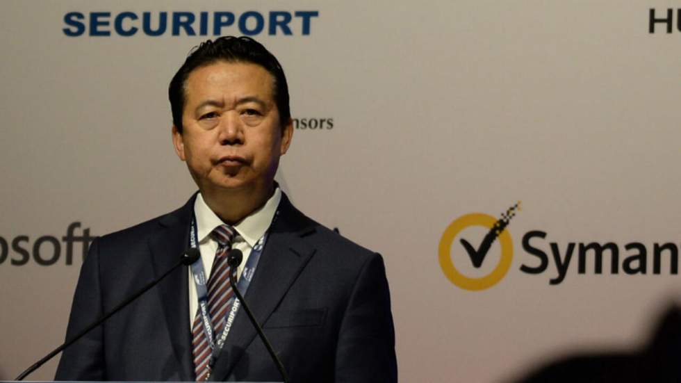 Détenu en Chine, le président d'Interpol, Meng Hongwei, a donné sa démission Détenu en Chine, le président d'Interpol, Meng Hongwei, a donné sa démission