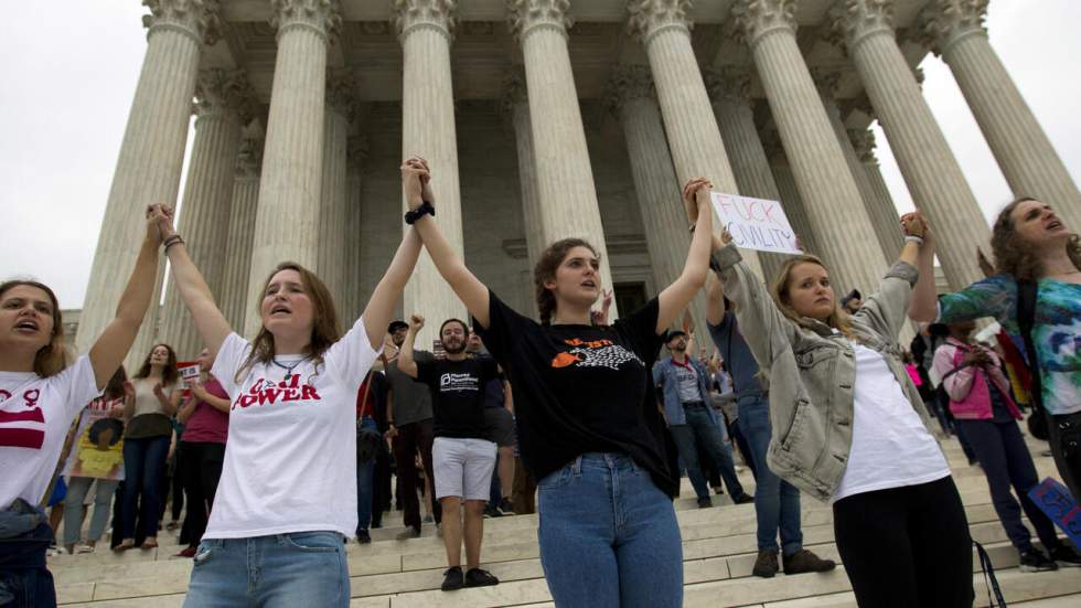 Manifestations à Washington après la confirmation de Kavanaugh à la Cour suprême Manifestations à Washington après la confirmation de Kavanaugh à la Cour suprême