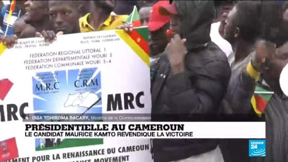 Cameroun : Maurice Kamto, opposant de Biya, revendique sa victoire à la présidentielle