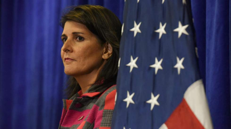 Nikki Haley, l'ambassadrice américaine aux Nations unies, quittera son poste à la fin de l'année