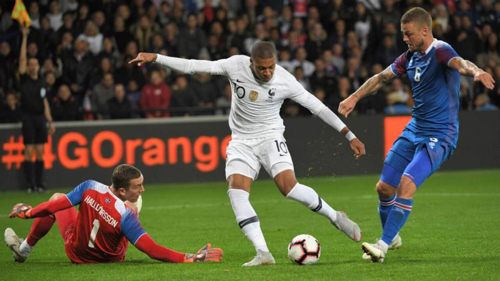 Accrochés par l'Islande, les Bleus évitent la défaite grâce à Mbappé