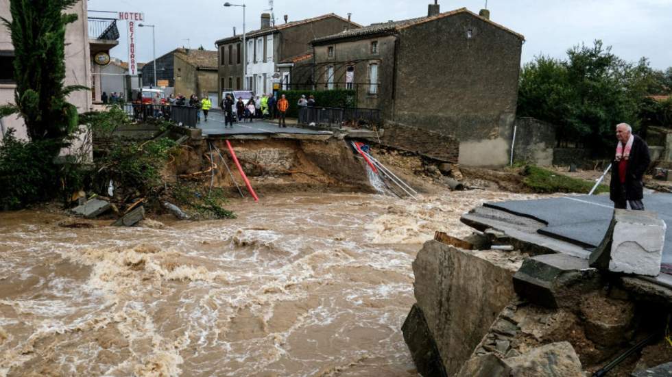 Inondations dans l'Aude : au moins 11 morts, l'état de catastrophe naturelle décrété