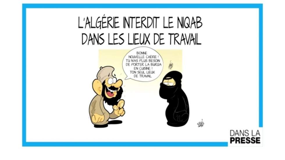 L'Algérie interdit le niqab dans les lieux de travail