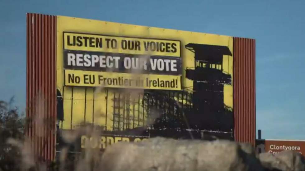 Brexit : la crainte de nouvelles violences à la frontière entre l'Irlande et le Royaume-Uni