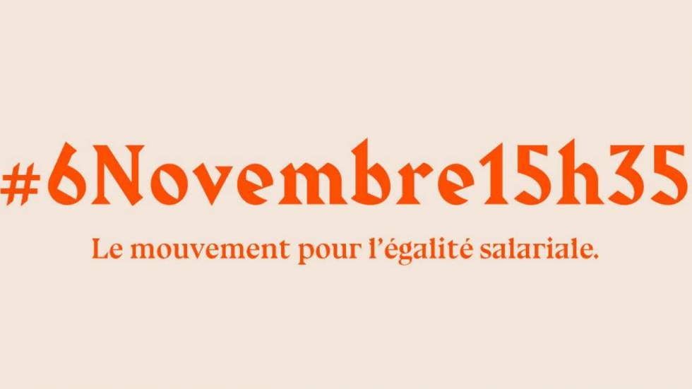 #6Novembre15h35, le mouvement pour l'égalité salariale entre hommes et femmes