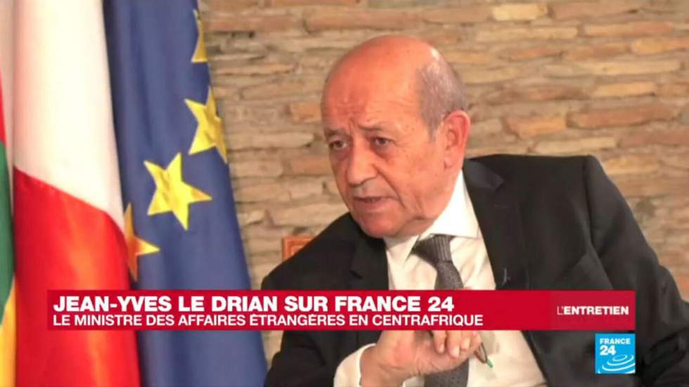 Jean-Yves Le Drian : "La Centrafrique n'est pas un terrain de jeu"