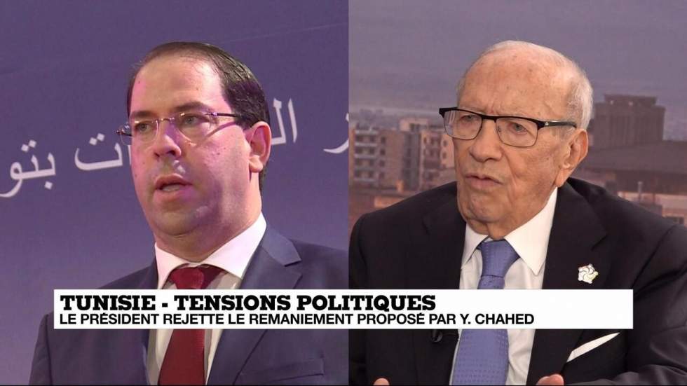 Tunisie : bras de fer entre le président et son premier ministre