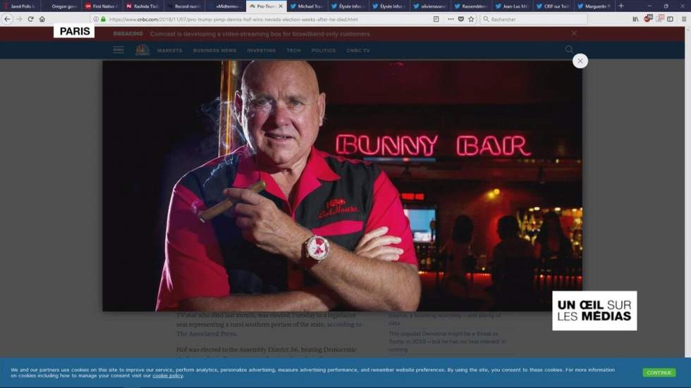 Dennis Hof, un proxénète décédé, est élu dans le Nevada Dennis Hof, un proxénète décédé, est élu dans le Nevada