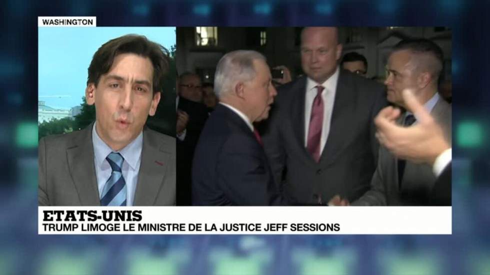 Le ministre de la Justice Sessions démissionne à la demande de Donald Trump