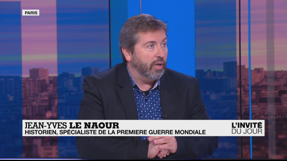 Jean-Yves Le Naour : "On ne saura jamais tout" sur la guerre de 1914-18 Jean-Yves Le Naour : "On ne saura jamais tout" sur la guerre de 1914-18
