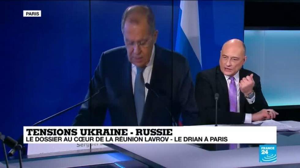 Tensions Russie-Ukraine : Paris appelle les deux parties à "faire preuve de retenue"