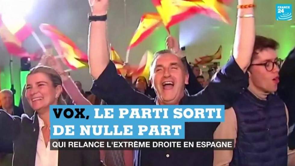 Vox, le parti sorti de nulle part qui relance l'extrême droite en Espagne Vox, le parti sorti de nulle part qui relance l'extrême droite en Espagne