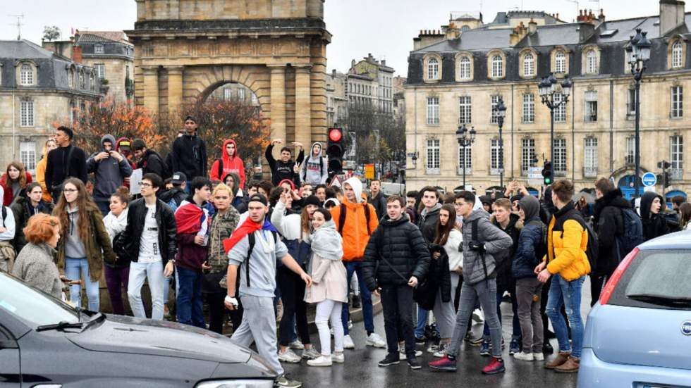 La mobilisation des "Gilets jaunes" donne un coup de fouet aux revendications de lycéens