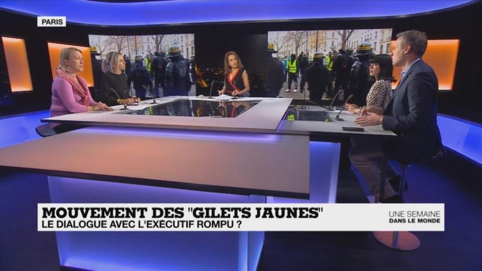 Gilets jaunes : appels au calme, l'Élysée redoute de nouvelles violences