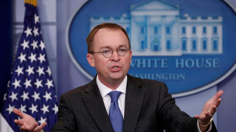 Trump nomme l’ultraconservateur Mick Mulvaney chef de cabinet par intérim