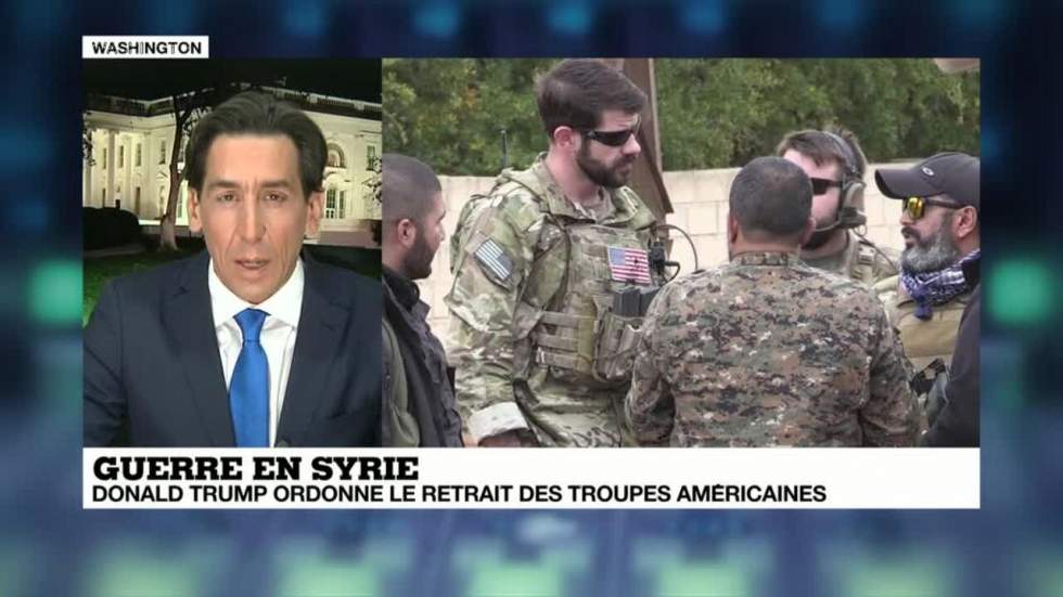 "L'EI a été vaincu" : Trump lance le retrait des troupes américaines de Syrie