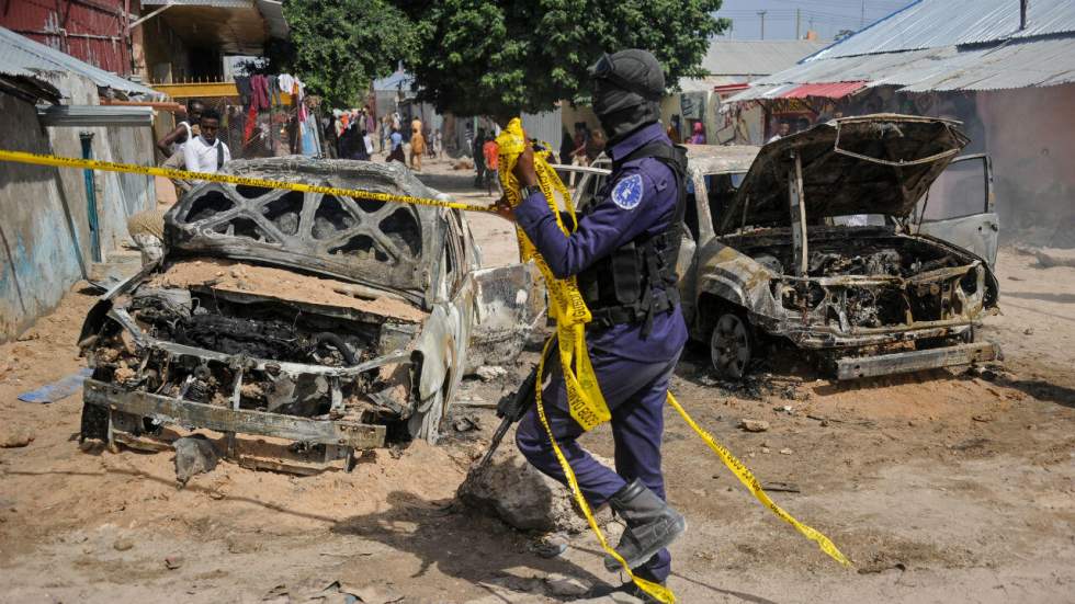 Somalie : double attentat meurtrier près du palais présidentiel à Mogadiscio Somalie : double attentat meurtrier près du palais présidentiel à Mogadiscio