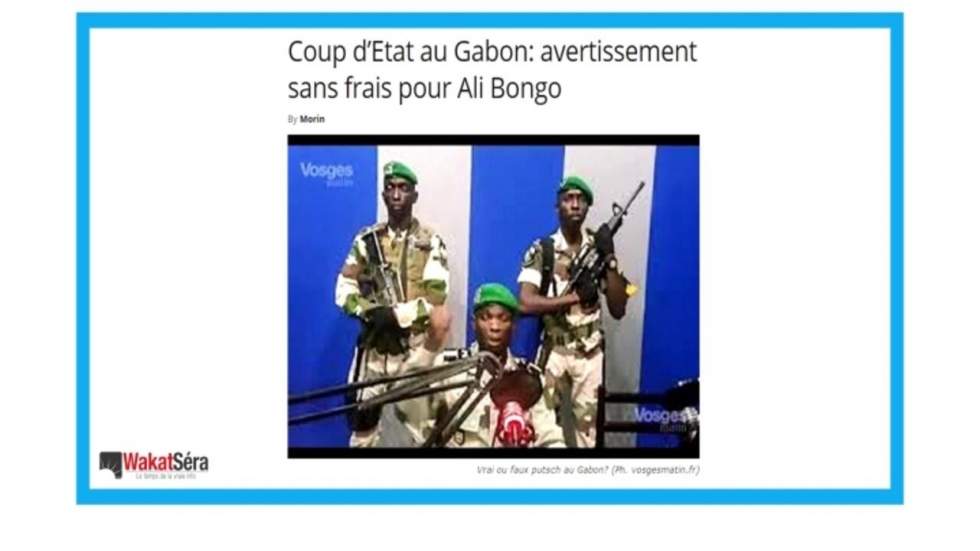 "Putsch au Gabon : avertissement sans frais pour Ali Bongo"