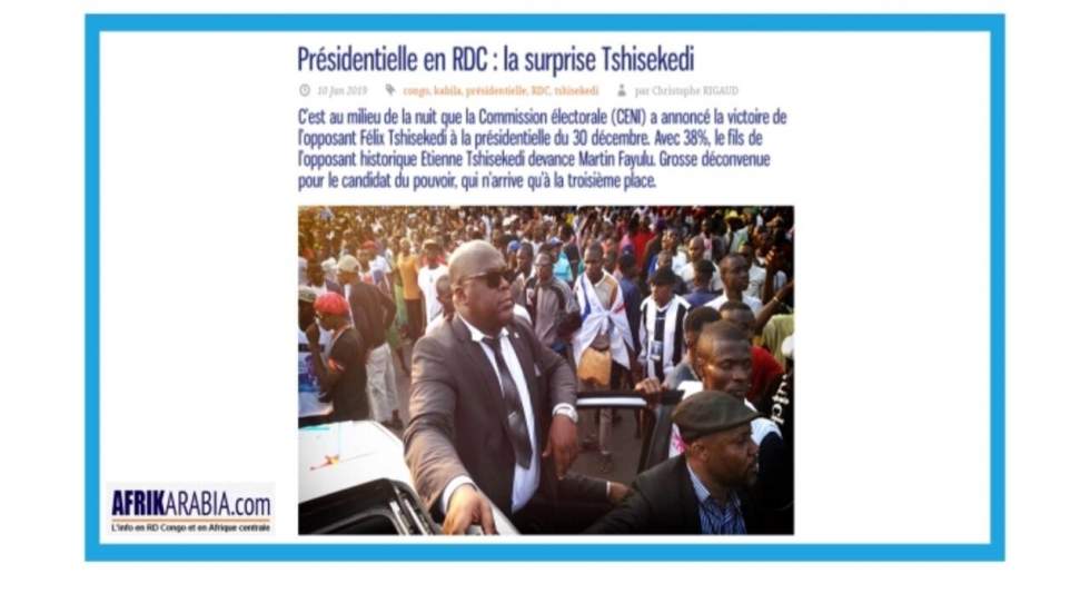 Présidentielle en RD Congo : "La surprise Tshisekedi"