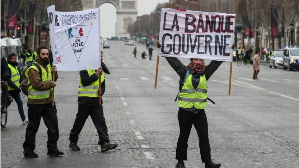 Gilets jaunes : "L'organisation d'une panique bancaire n'a jamais eu lieu jusqu'ici" Gilets jaunes : "L'organisation d'une panique bancaire n'a jamais eu lieu jusqu'ici"