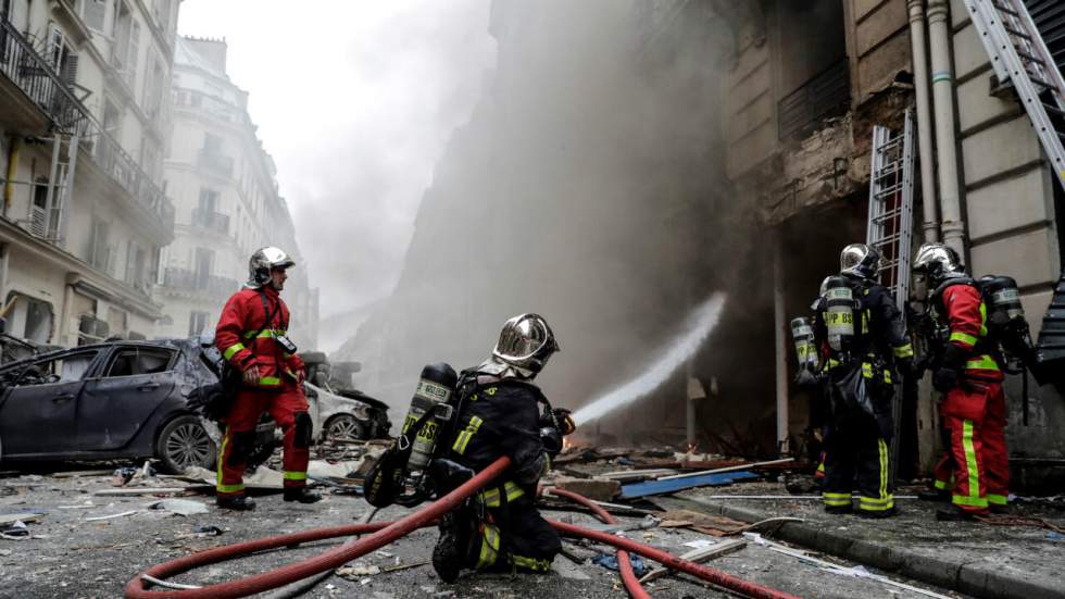 Au moins quatre morts dans une explosion due au gaz à Paris