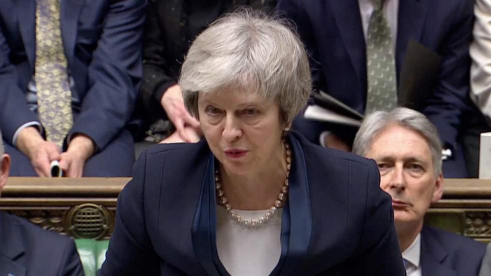 Les députés britanniques rejettent massivement l'accord sur le Brexit conclu par Theresa May Les députés britanniques rejettent massivement l'accord sur le Brexit conclu par Theresa May