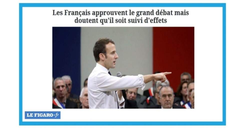 "Grand débat national" : les Français mobilisés, mais sceptiques