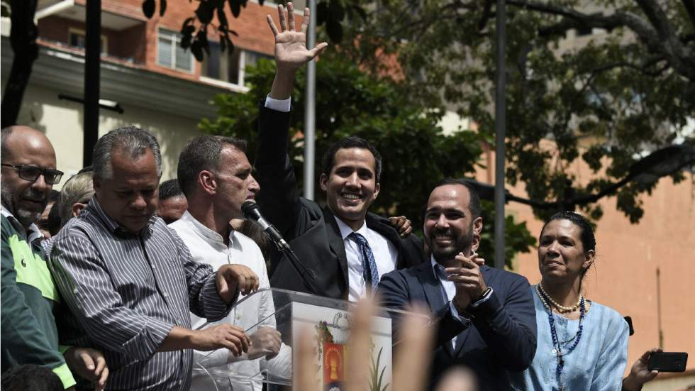 Au Venezuela, Juan Guaido appelle à une "grande mobilisation" la semaine prochaine Au Venezuela, Juan Guaido appelle à une "grande mobilisation" la semaine prochaine