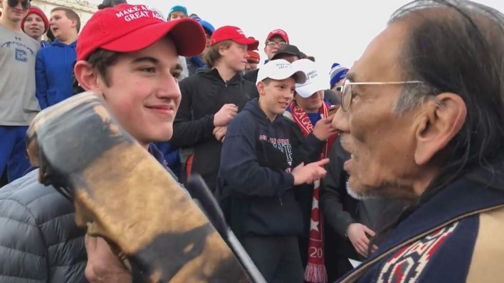 Les trumpistes et l'Amérindien : que s'est-il vraiment passé ? Les trumpistes et l'Amérindien : que s'est-il vraiment passé ?