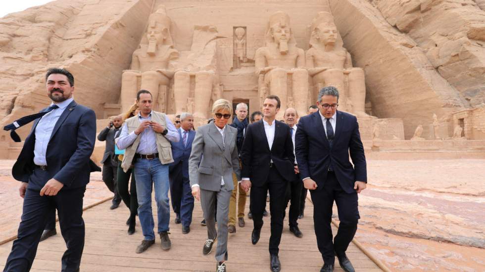 Emmanuel Macron en Égypte, "partenaire stratégique" au Moyen-Orient