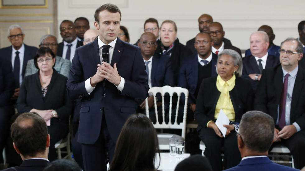 Grand débat national : Emmanuel Macron face aux maires ultramarins