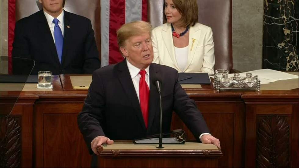 Discours sur l'état de l'Union : un Trump rassembleur mais sans concession