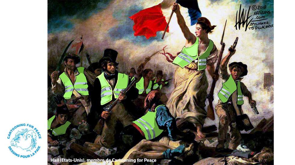 L'actu en dessin : les Gilets jaunes, une nouvelle Révolution française