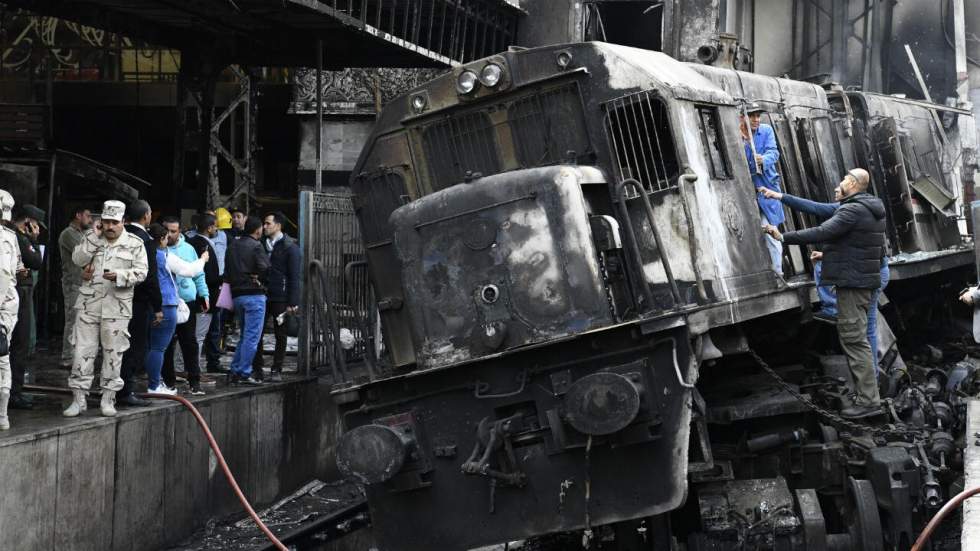 En Égypte, au moins vingt morts dans un accident ferroviaire à la gare du Caire