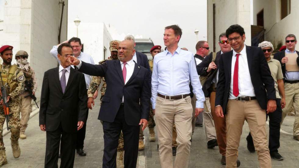 Le chef de la diplomatie britannique en visite à Aden au Yémen