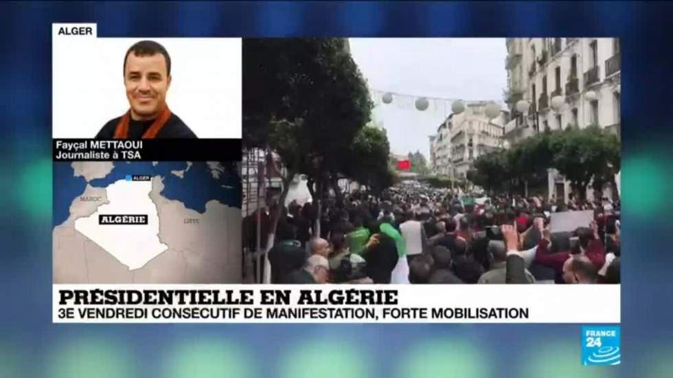 En Algérie, une marée humaine contre un nouveau mandat de Bouteflika