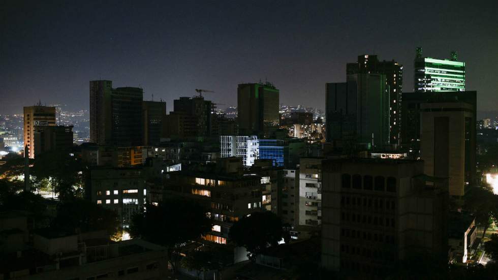 Le Venezuela toujours dans le noir Le Venezuela toujours dans le noir