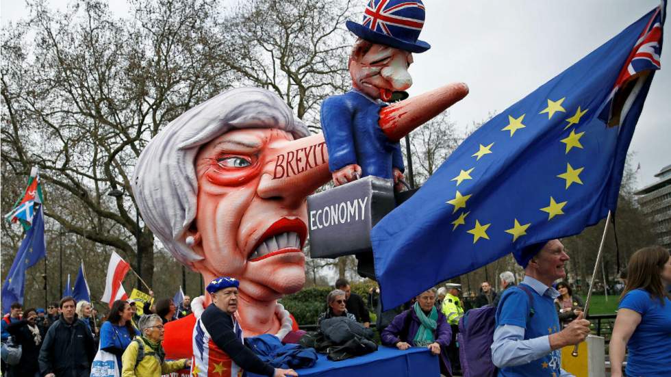 Très grande affluence à Londres pour la manifestation anti-Brexit