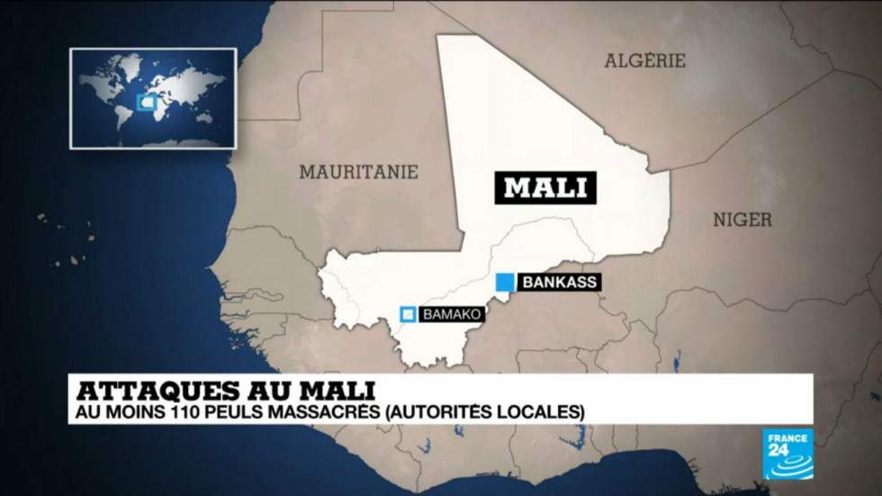 Plus de 100 morts dans une attaque d'un village peul au Mali